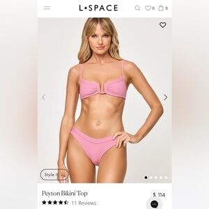 Brand New LSpace Bikini Peyton Top And Mercer Bottom